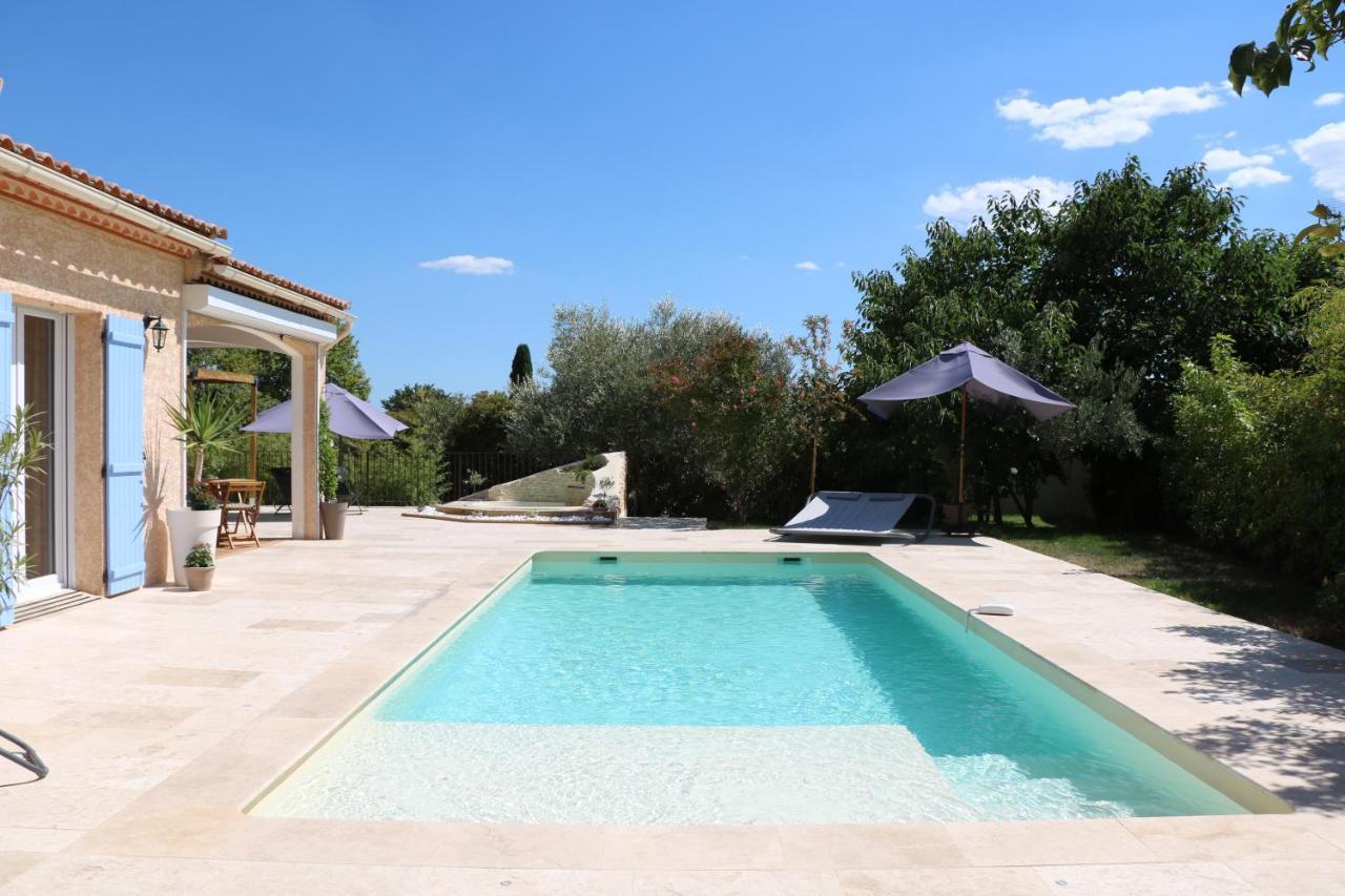 La Villa Des Moulins Calvisson Exterior foto